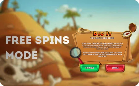 Free Spins Mode Le Digger