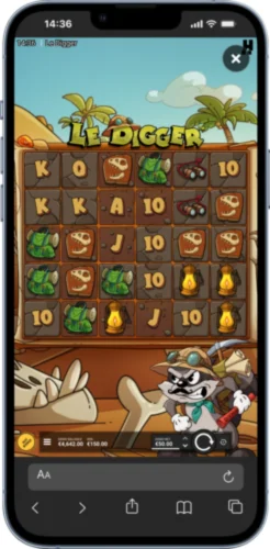 Play Le Digger slot